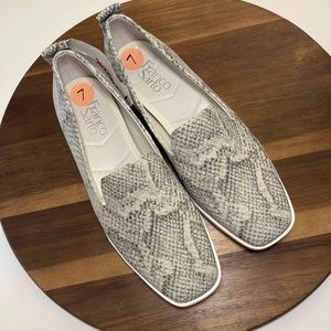 Franco Sarto Boston Slip-ons (Snake Print)